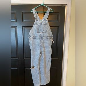 Old Navy Slouchy Straight Overalls